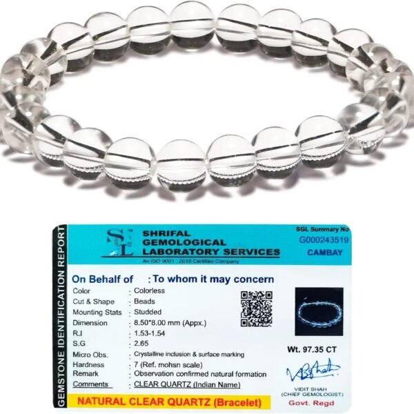 Clear Quartz Bracelet