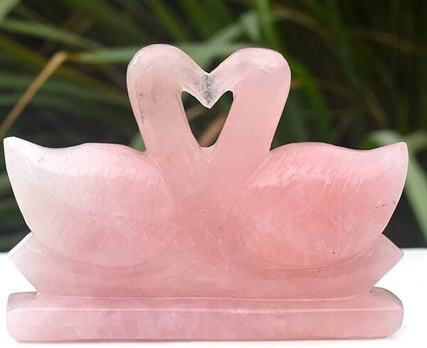 Rose Quartz Duck