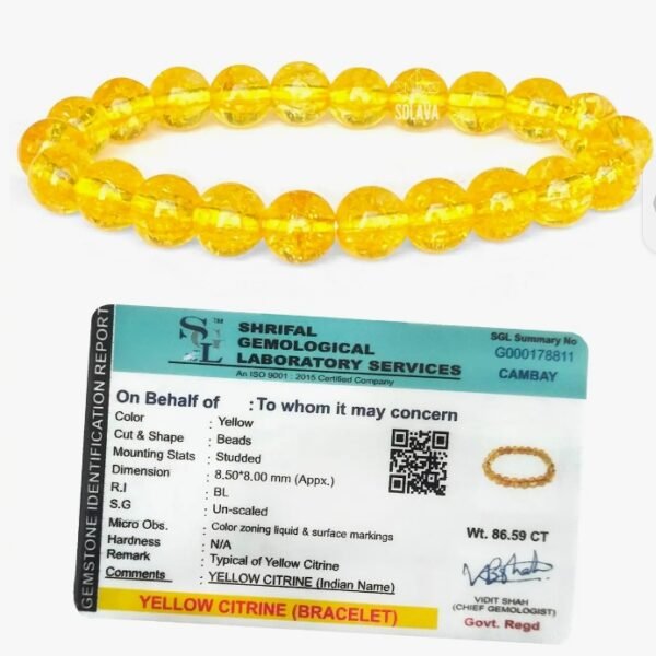 Citrine Bracelet